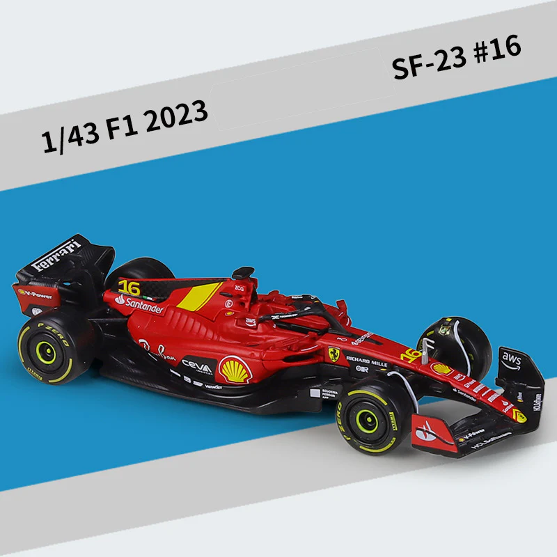 1:43 Ferrari SF23 (2023 season Italy Station) F1 Alloy Static Model - Image 2