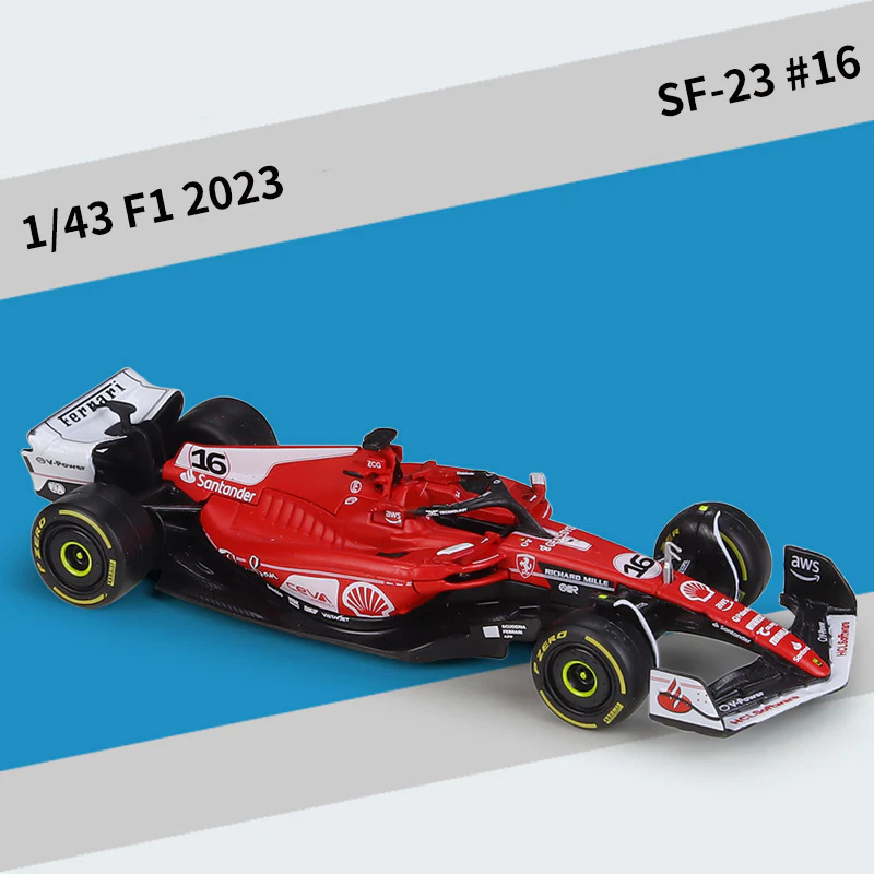 1:43 Ferrari SF23 (2023 season Las Vegas Station) F1 Alloy Static Model - Image 2