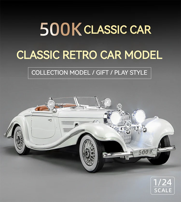 1:24 Alloy Vintage Model - Classic 500K & CLK-GTR Series - Image 5