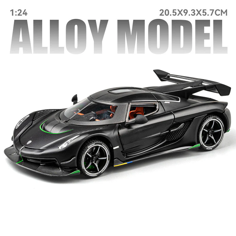 1:24 Jesko Supercar Diecast Model Alloy Metal Car Classic Collections Hobbies Sentiments High Simulation Decorations - Image 3