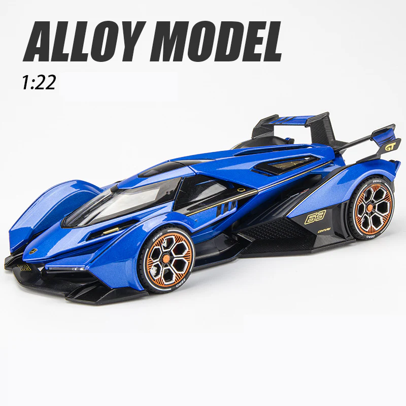 1:24 Lambo V12 GT Alloy Sport Model with Sound-Light - Image 3