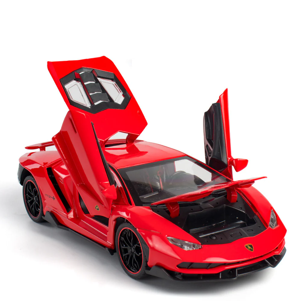 1:24 Lamborghini LP770-4 Alloy Muscular Sports Car - Image 2