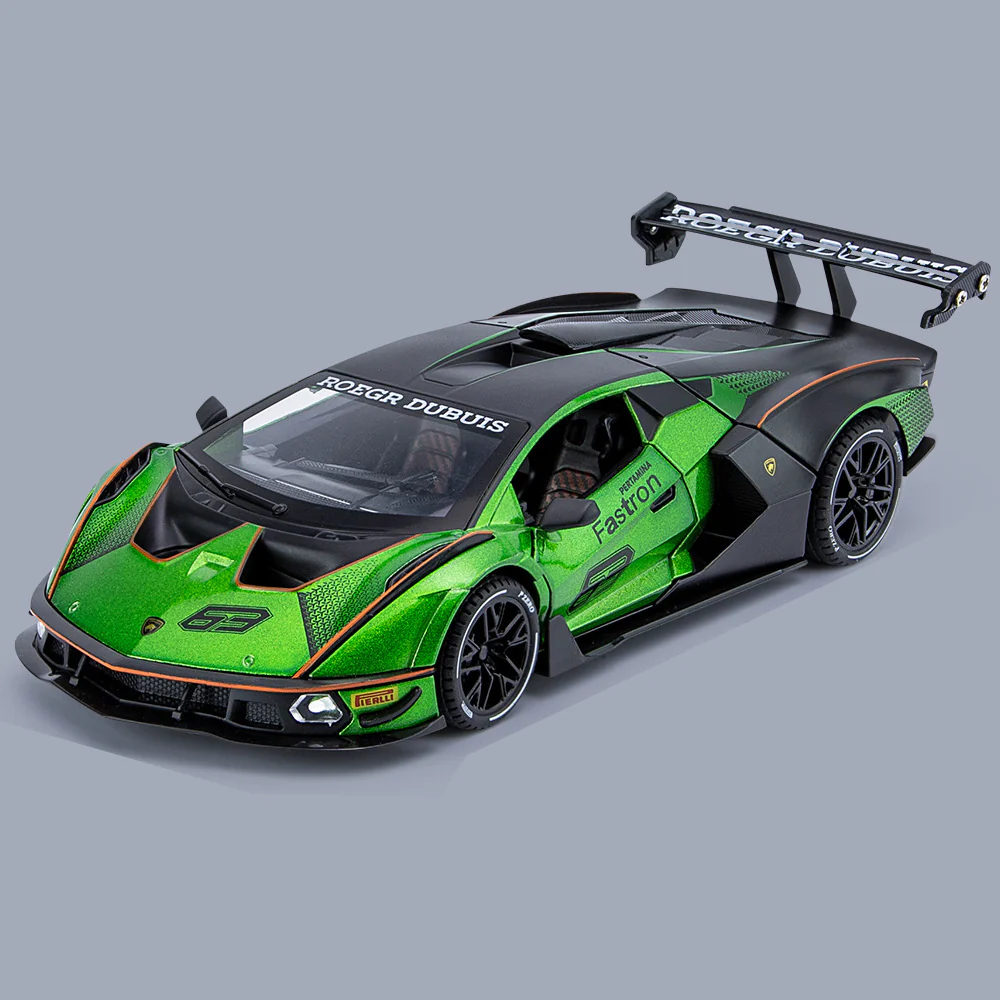 1:24 Lamborghini LP770-4 Alloy Muscular Sports Model