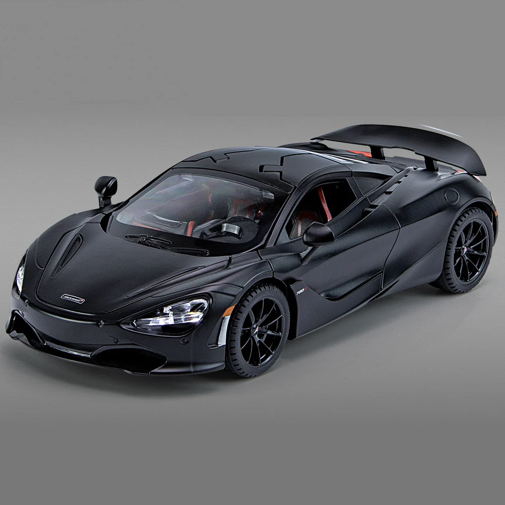 1:24 P1 720S Alloy Supercar Model with Sound-Light, Pull-Back & Open Doors - Image 2
