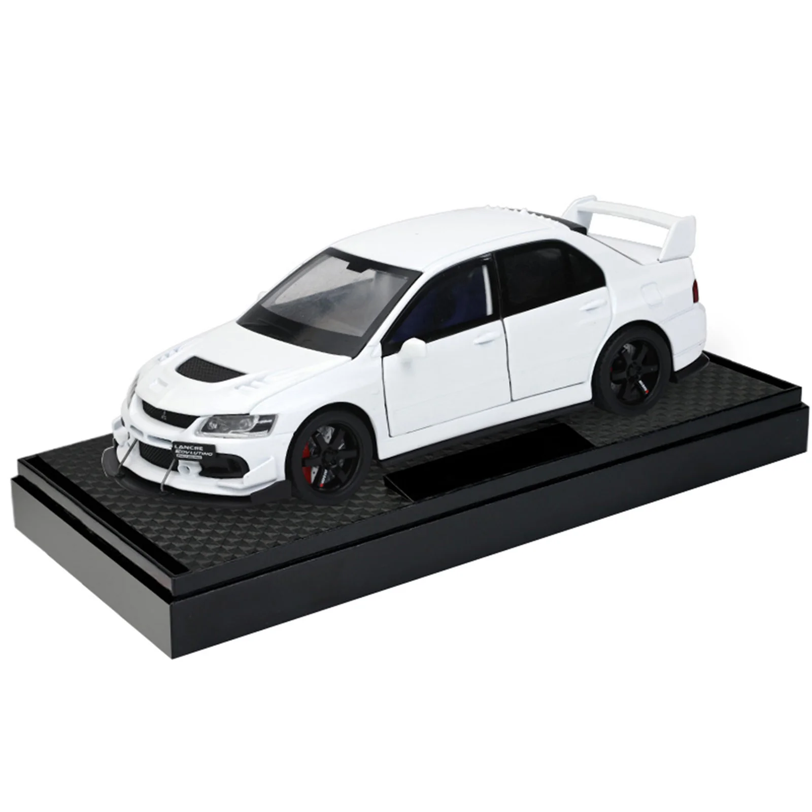 1:32 Mitsubishi Lancer Evolution Alloy Sports Model with Sound-Light & Pull-Back - Image 4