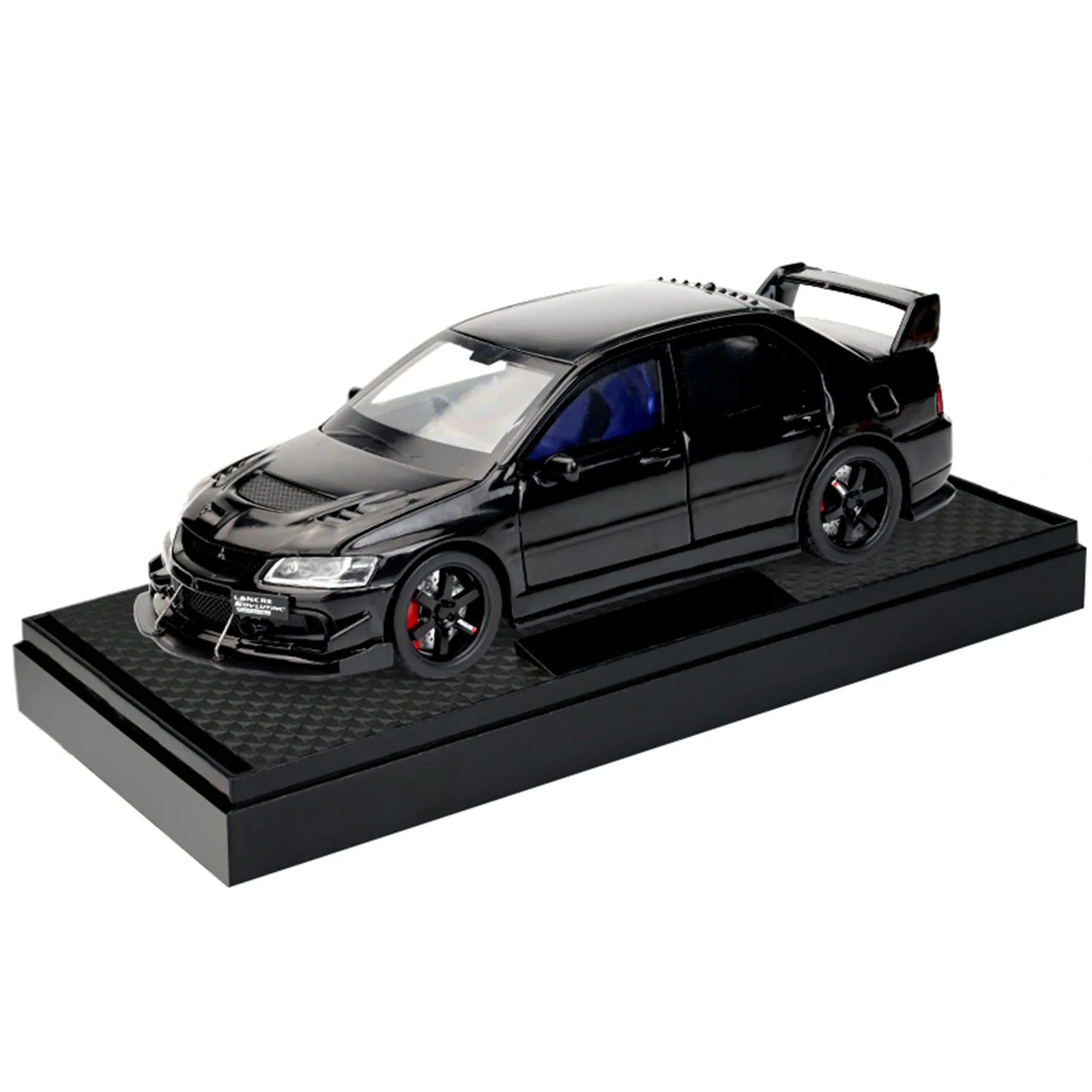 1:32 Mitsubishi Lancer Evolution Alloy Sports Model with Sound-Light & Pull-Back - Image 5