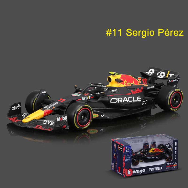 1:43 RB19 #1 F1 Model Racing Alloy Car - Image 2