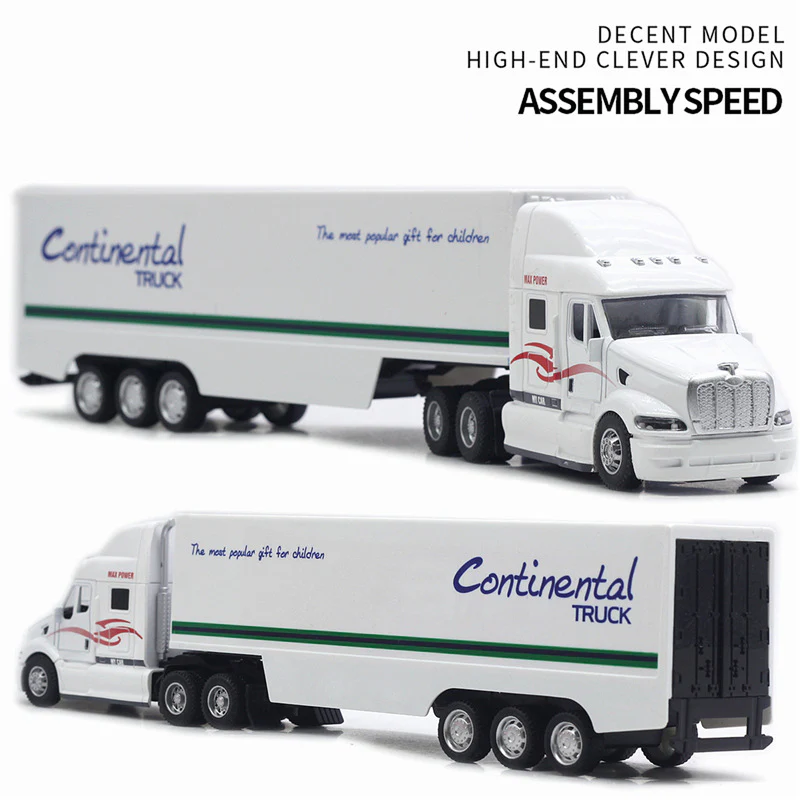 1/48 Large Container Truck Windup Toy - Image 10