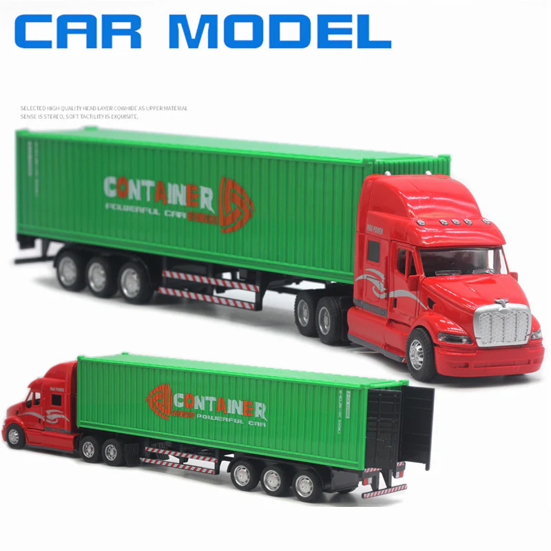1/48 Large Container Truck Windup Toy - Image 3