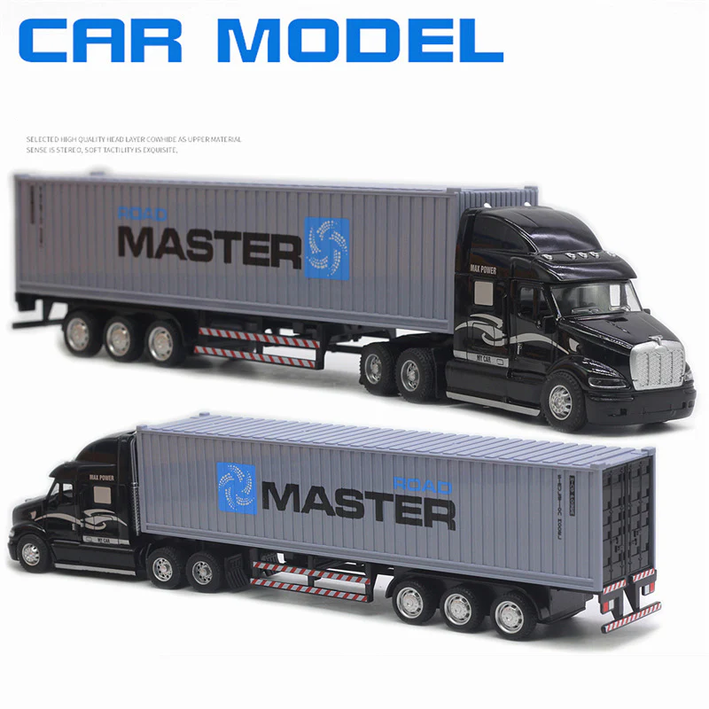 1/48 Large Container Truck Windup Toy - Image 6