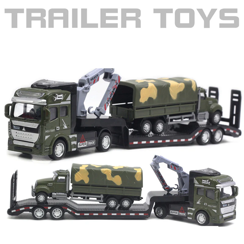 1:50 Alloy Transport Vehicle - Multiple Trailers - Image 6