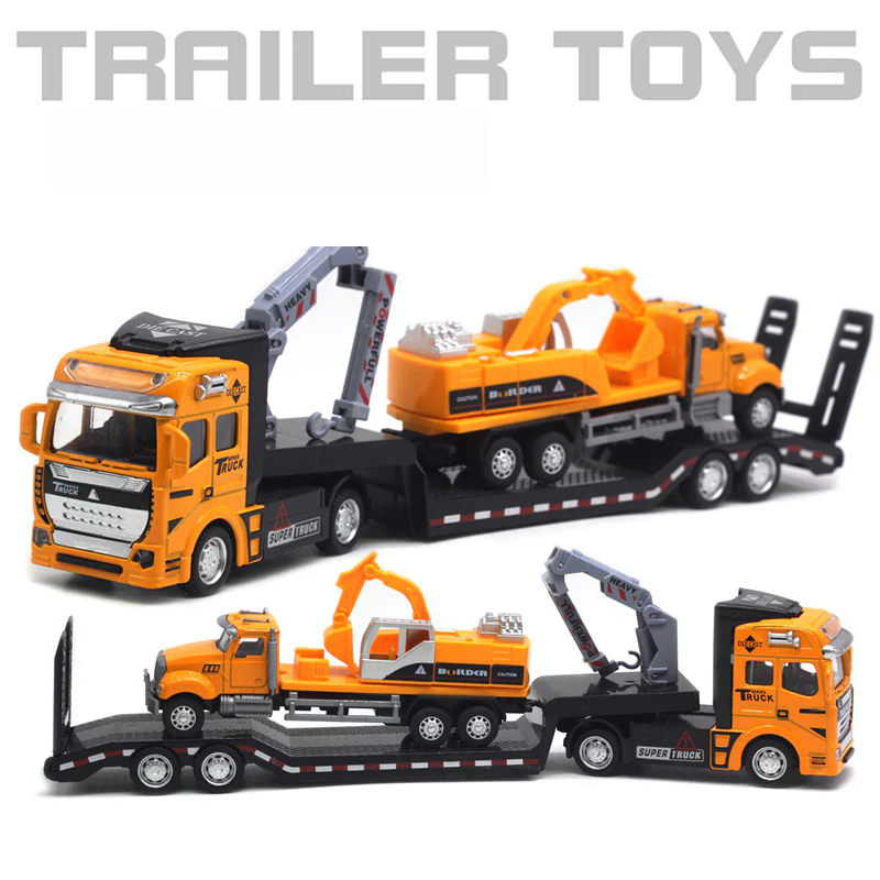 1:50 Alloy Transport Vehicle - Multiple Trailers - Image 9