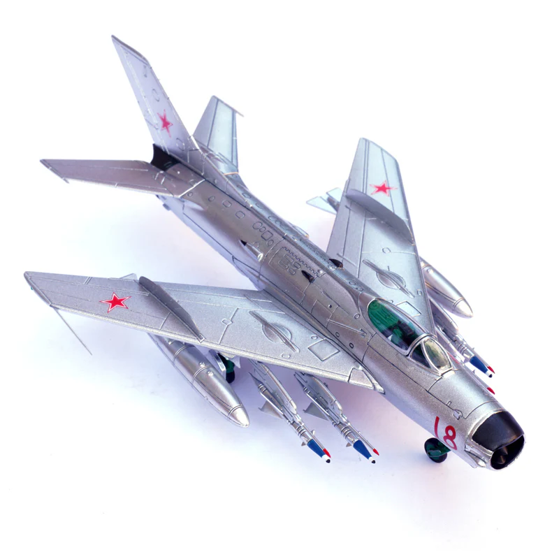 1/72 Scale Diecast MiG-19PM Alloy Aircraft Model - Image 2