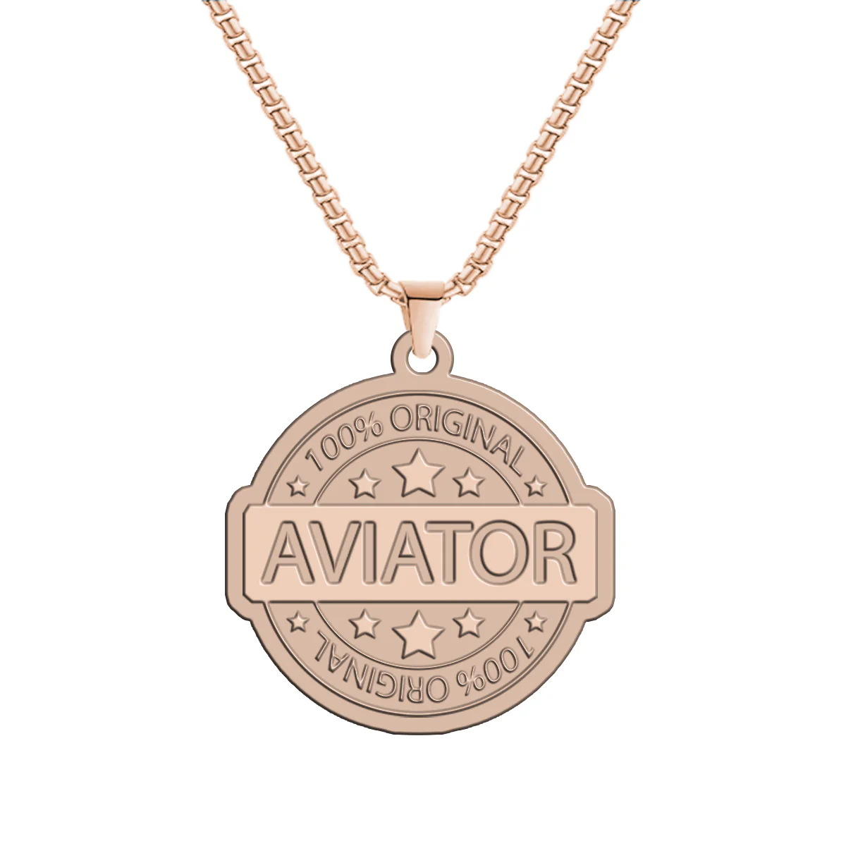 100 Original Aviator Designed Hollow Necklace - Image 3