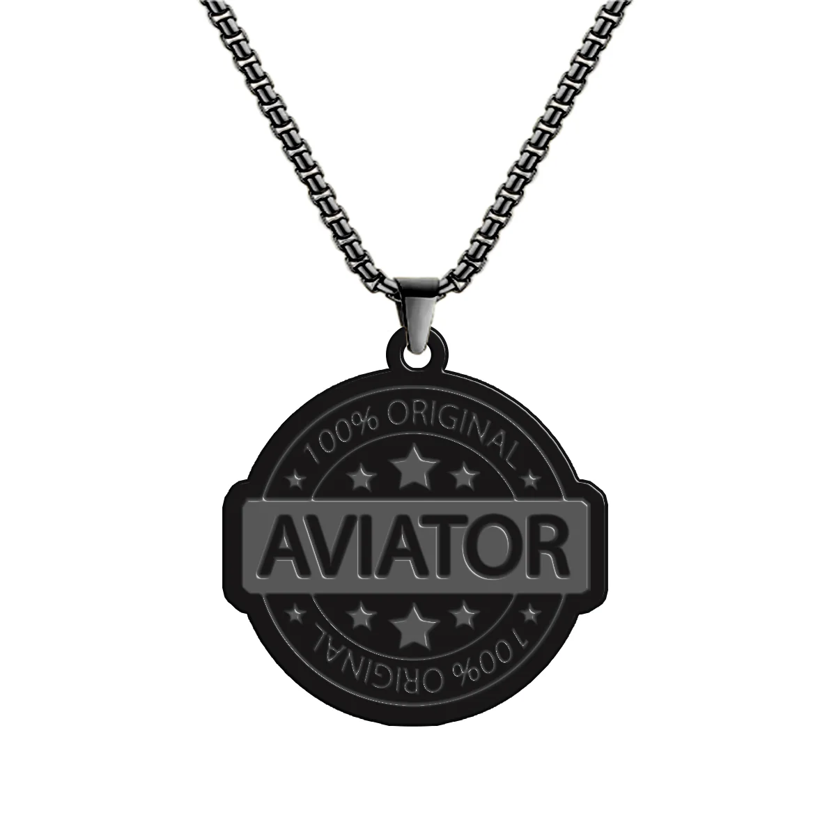 100 Original Aviator Designed Hollow Necklace - Image 4