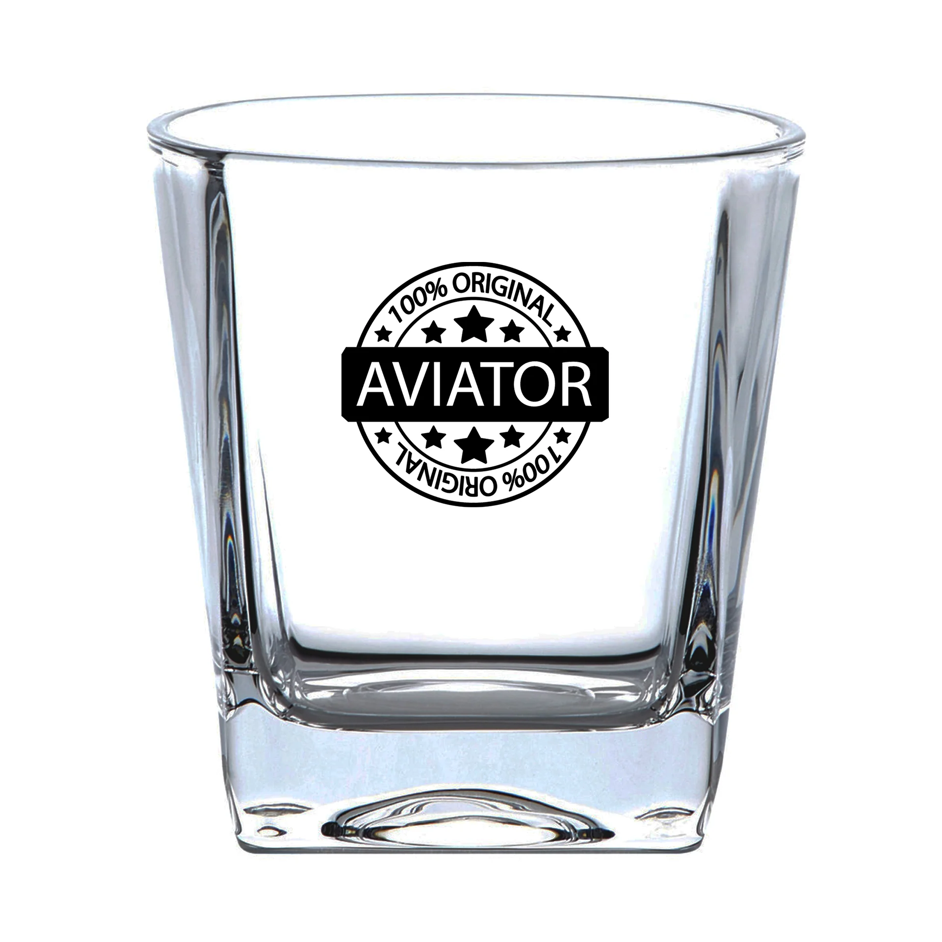%100 Original Aviator Designed Whiskey Glass - Image 2