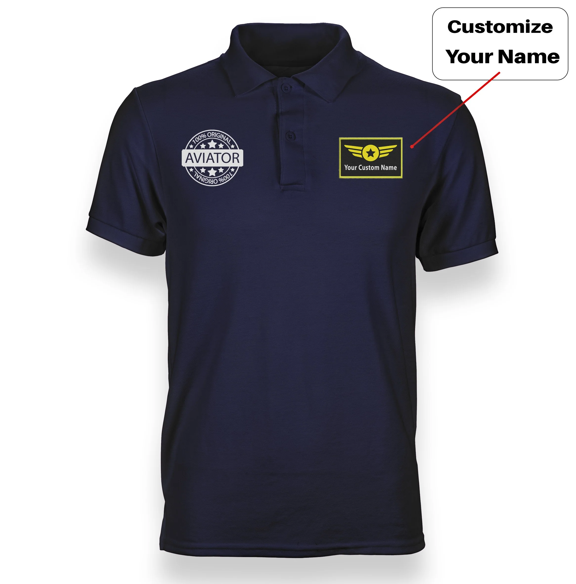 100 Original Aviator Designed "WOMEN" Polo T-Shirts - Image 13