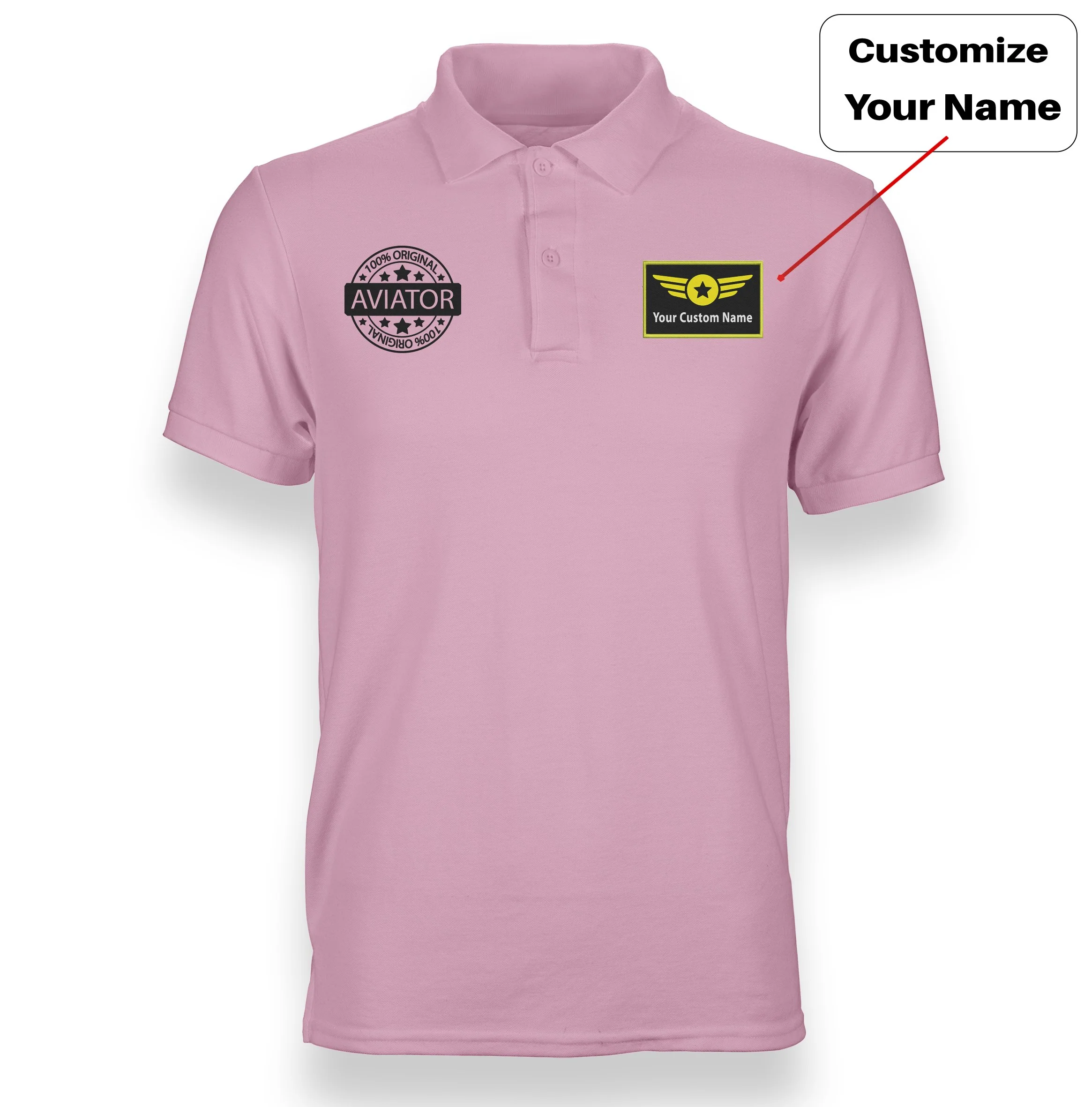 100 Original Aviator Designed "WOMEN" Polo T-Shirts - Image 21