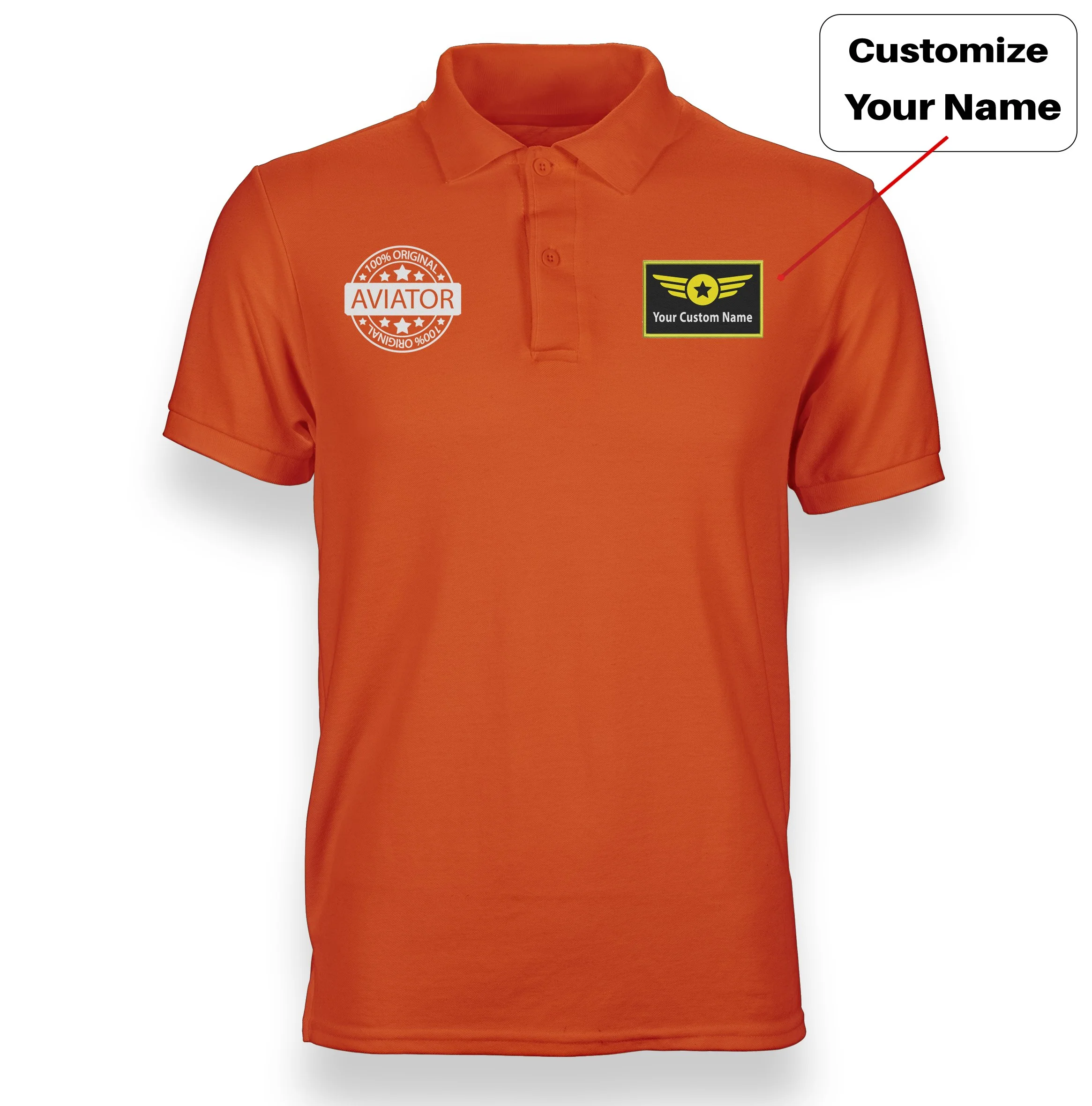 100 Original Aviator Designed "WOMEN" Polo T-Shirts - Image 9