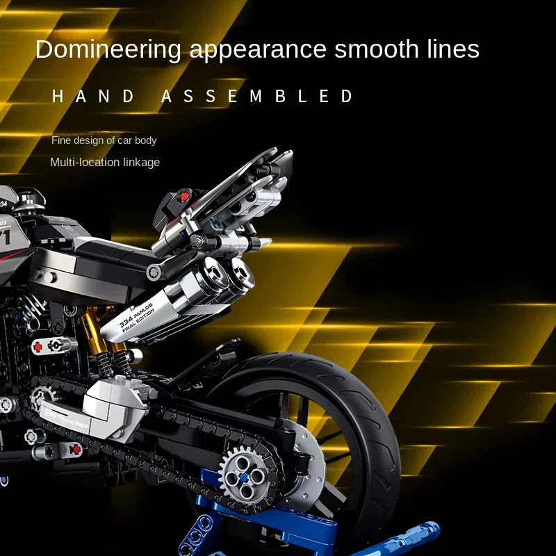 1056Pcs Suzuki Motorcycle For Building Blocks Motorcycle Model - Image 2