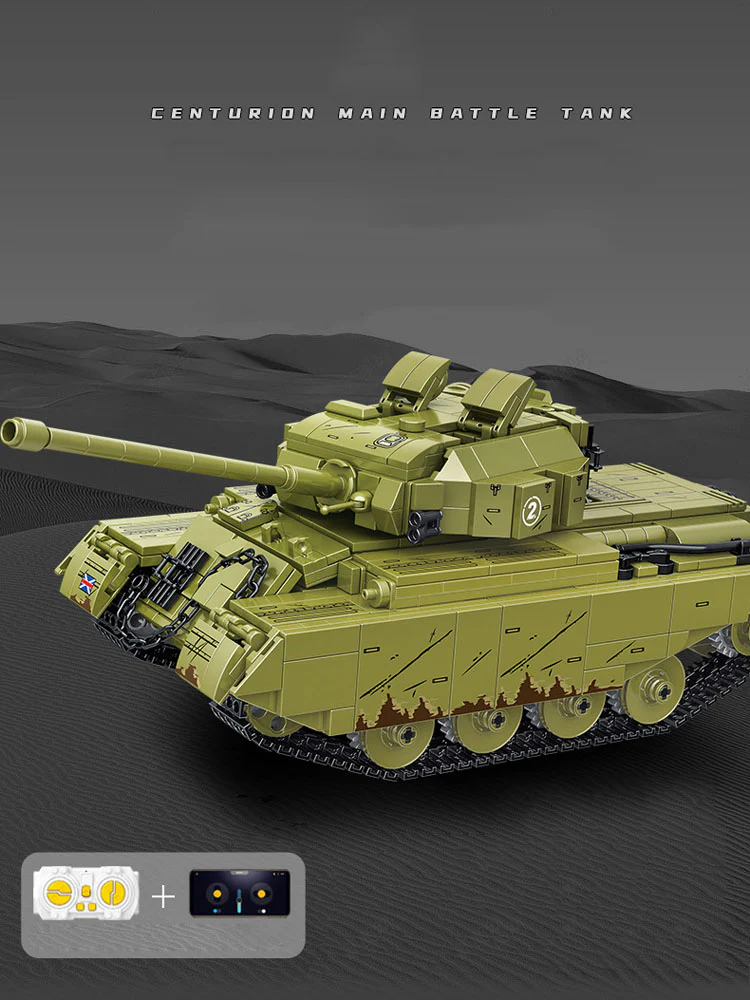 969PCS Centurion Main battle tank Set Building Block Model