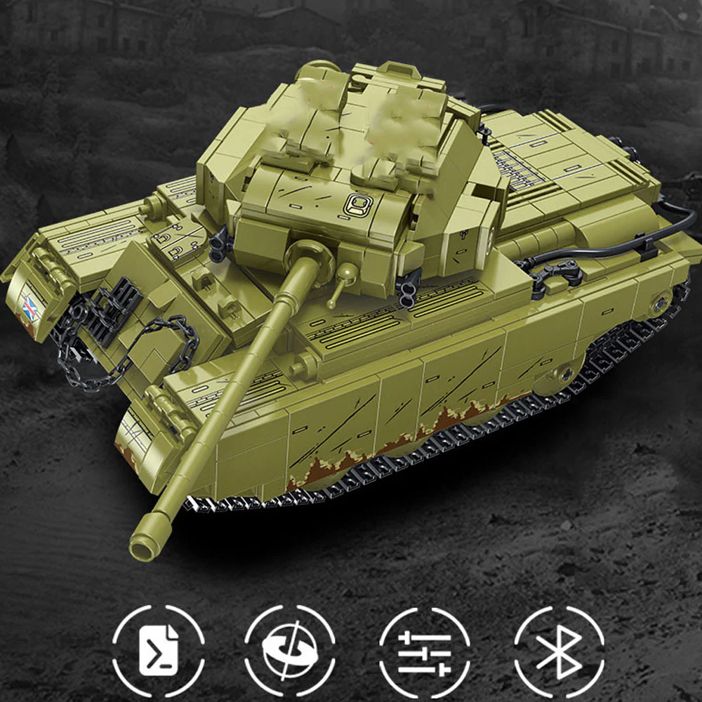 969PCS Centurion Main battle tank Set Building Block Model - Image 2