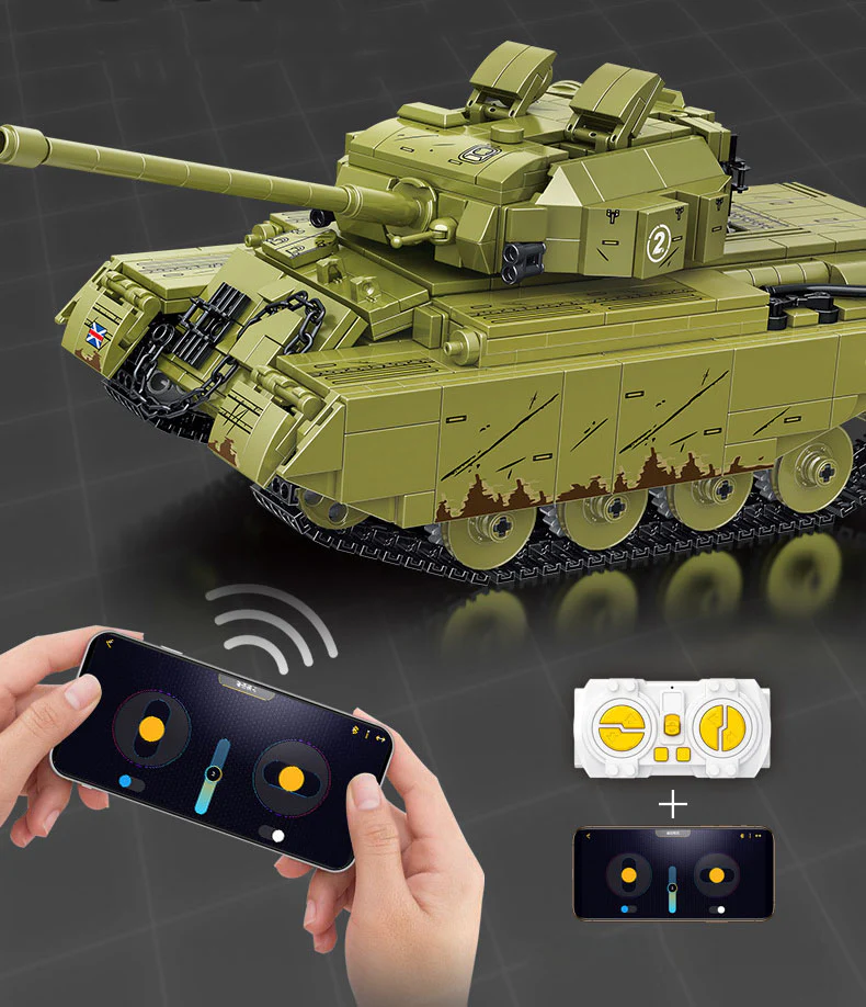 969PCS Centurion Main battle tank Set Building Block Model - Image 3