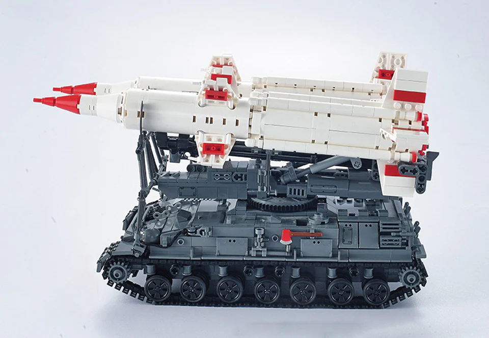 1469PCS SA-4 Tank + Missile Set Building Block Model - Image 2