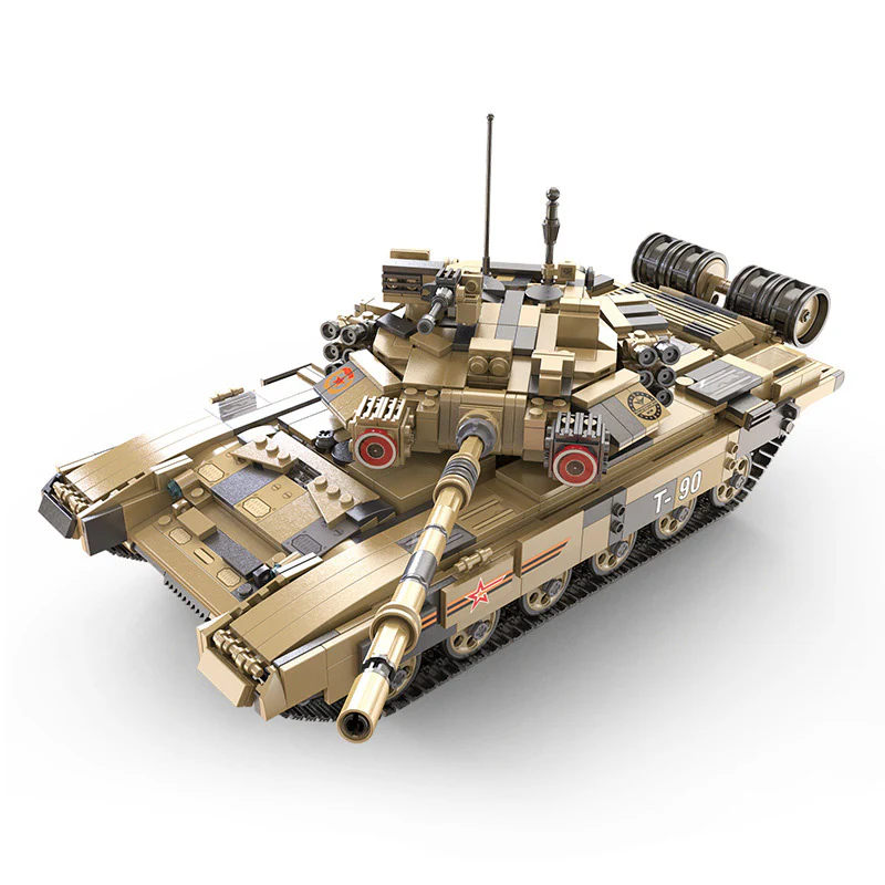 2127PCS T90 Main Battle Tank Set Building Block Model - Image 2