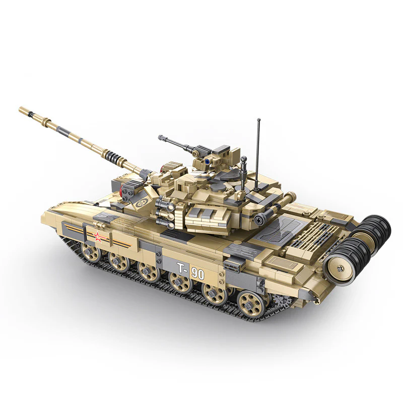 2127PCS T90 Main Battle Tank Set Building Block Model - Image 3