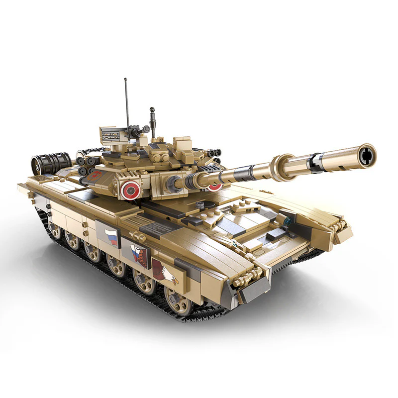 2127PCS T90 Main Battle Tank Set Building Block Model - Image 4