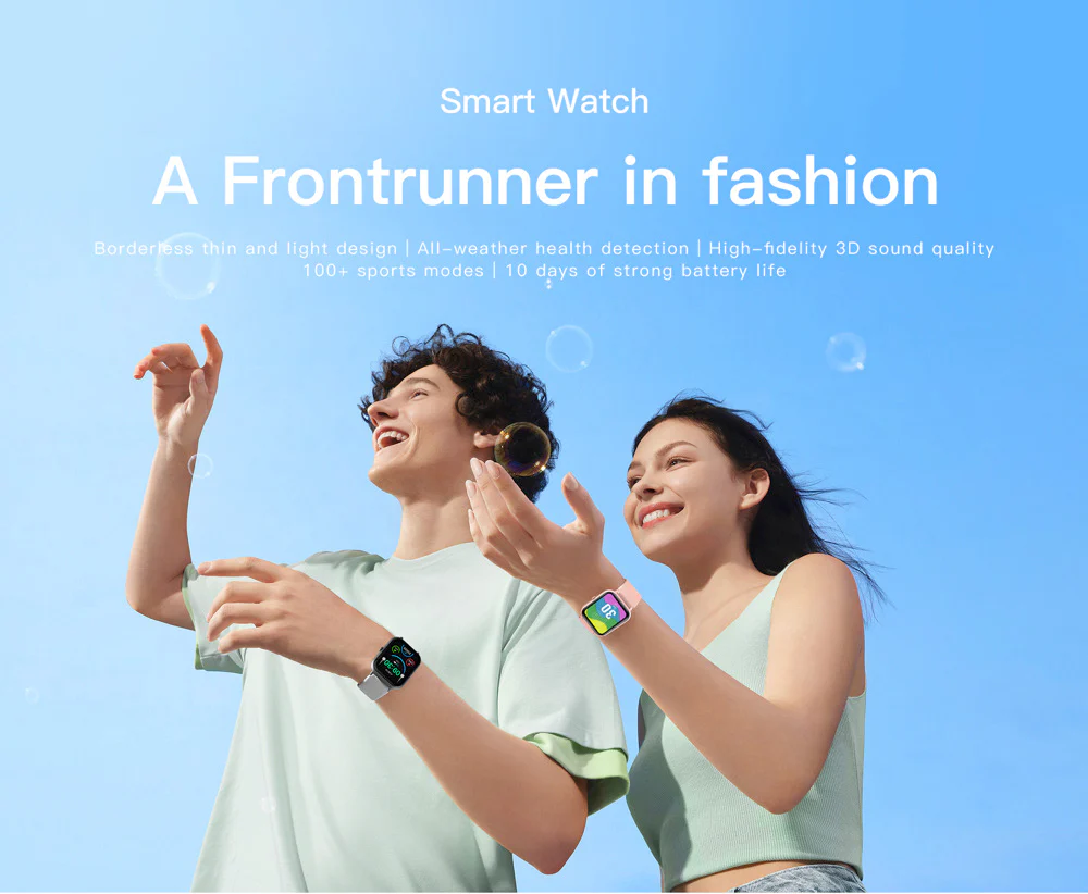 24H Health + 100+ Sports: ZL54C+ Smart Watch (Bluetooth Calling, Waterproof) for Men & Women - Image 10