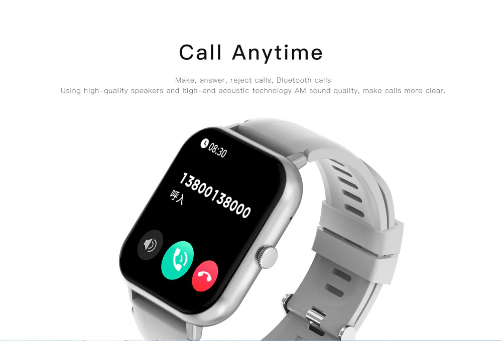 24H Health + 100+ Sports: ZL54C+ Smart Watch (Bluetooth Calling, Waterproof) for Men & Women - Image 11