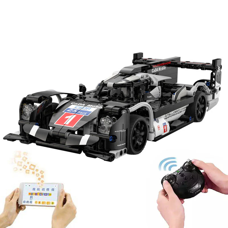 427Pcs Sports Rally Car For RC Building Blocks Car Model