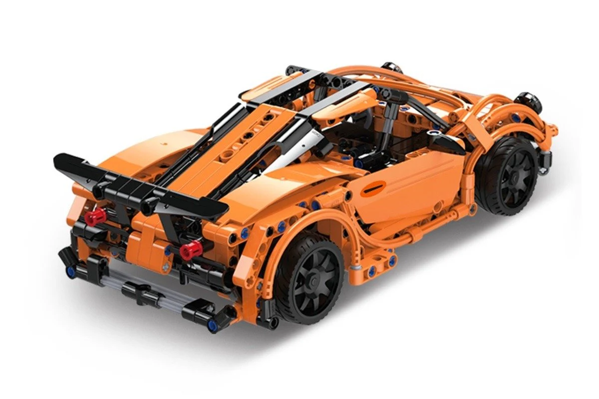 542Pcs Porsche sports car For RC Building Blocks Car Model - Image 2