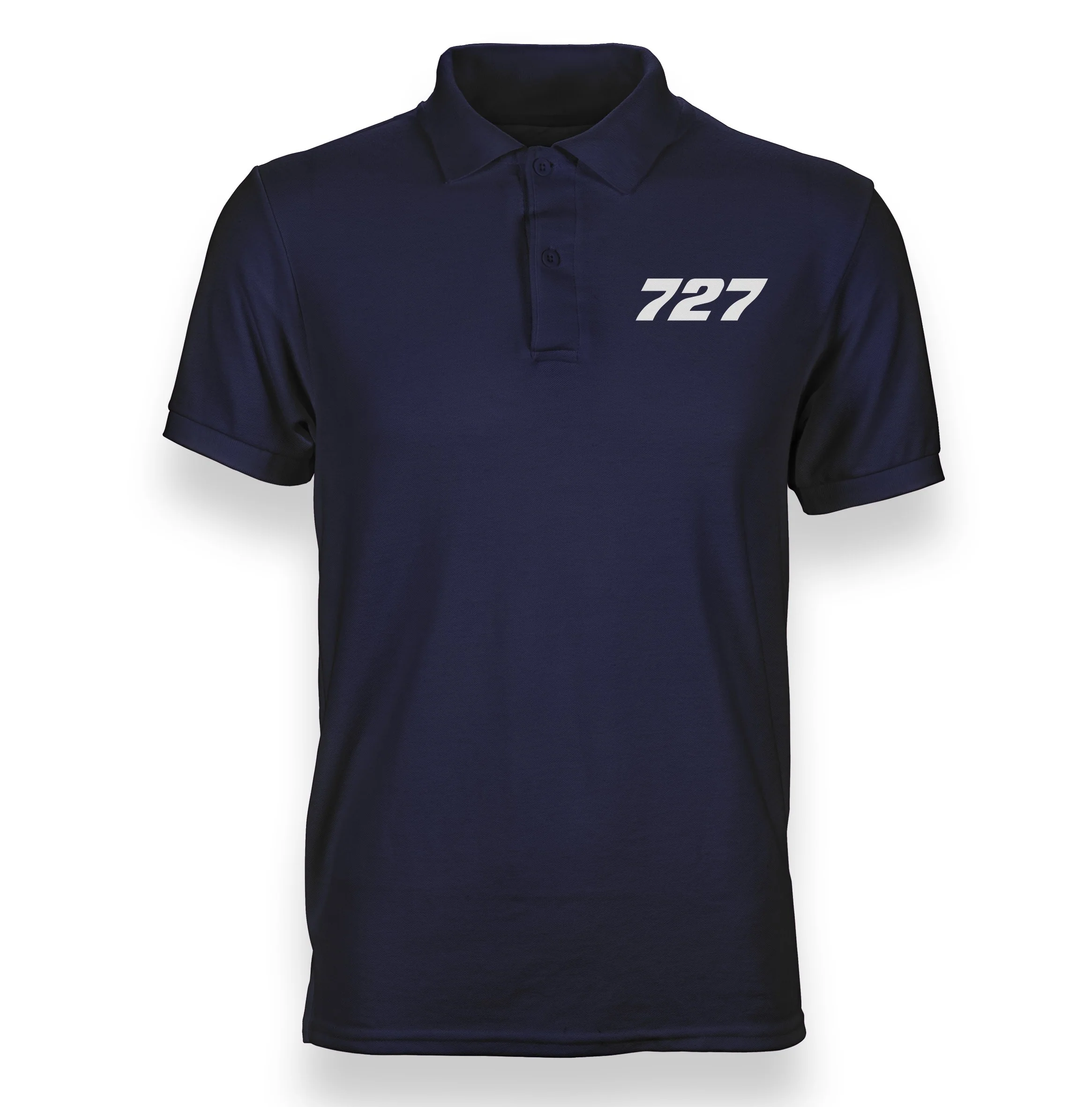 727 Flat Text Designed "WOMEN" Polo T-Shirts - Image 14