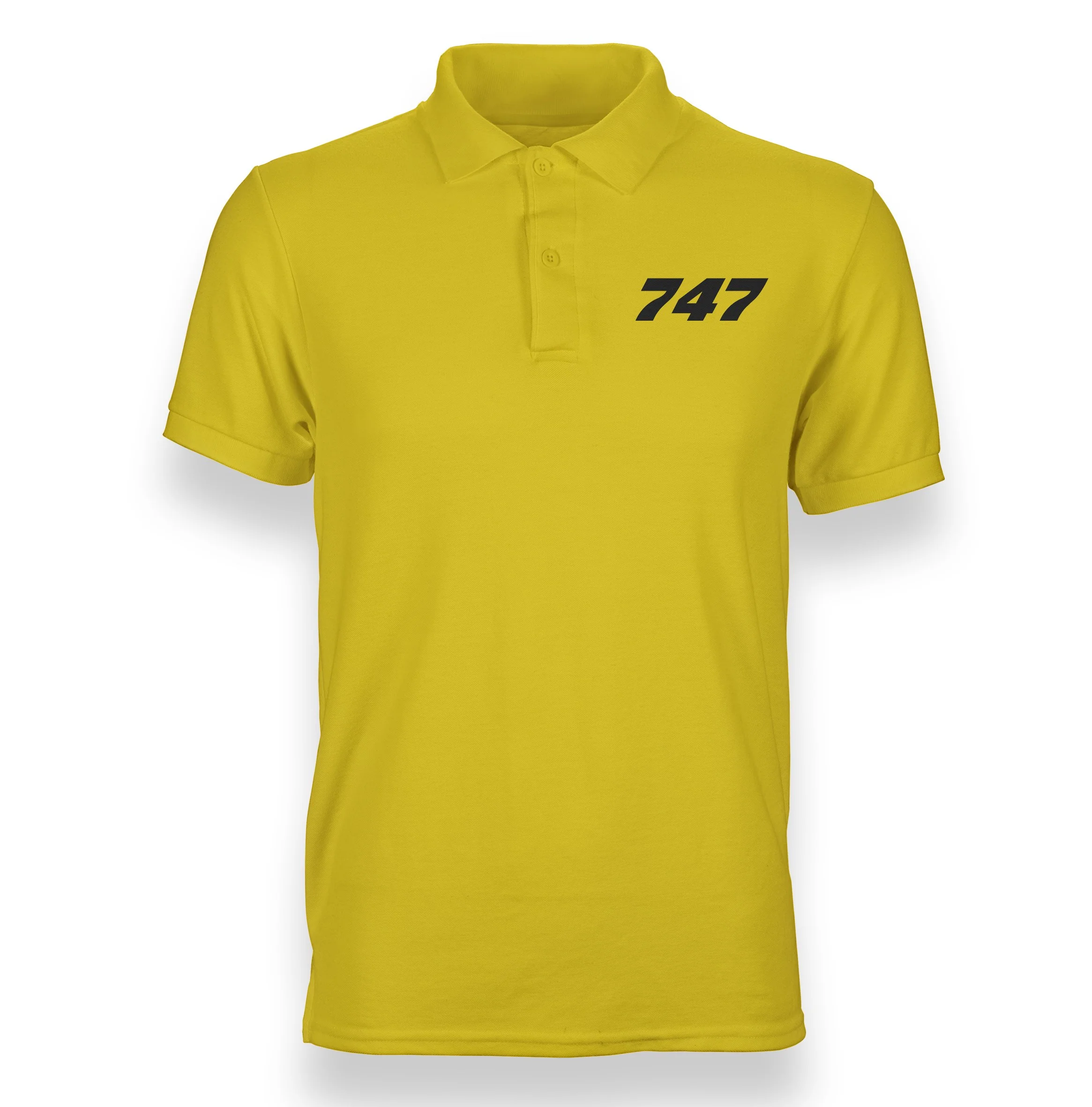 747 Flat Text Designed "WOMEN" Polo T-Shirts - Image 20