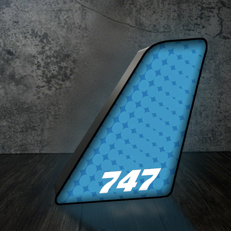 747(2) Designed Led Aircraft Tail & 3D Lamp