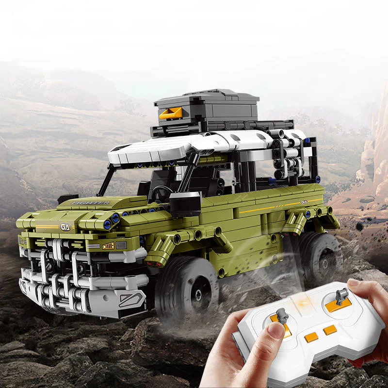 956Pcs Off-road vehicles For RC Building Blocks Car Model
