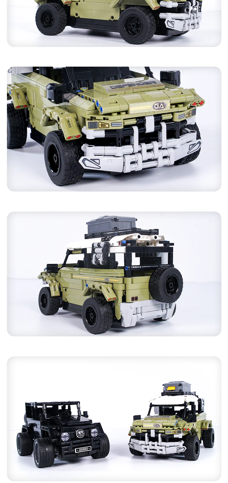 956Pcs Off-road vehicles For RC Building Blocks Car Model - Image 5