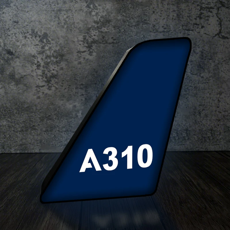 A310 Flat Text Designed Led Aircraft Tail & 3D Lamp - Image 8