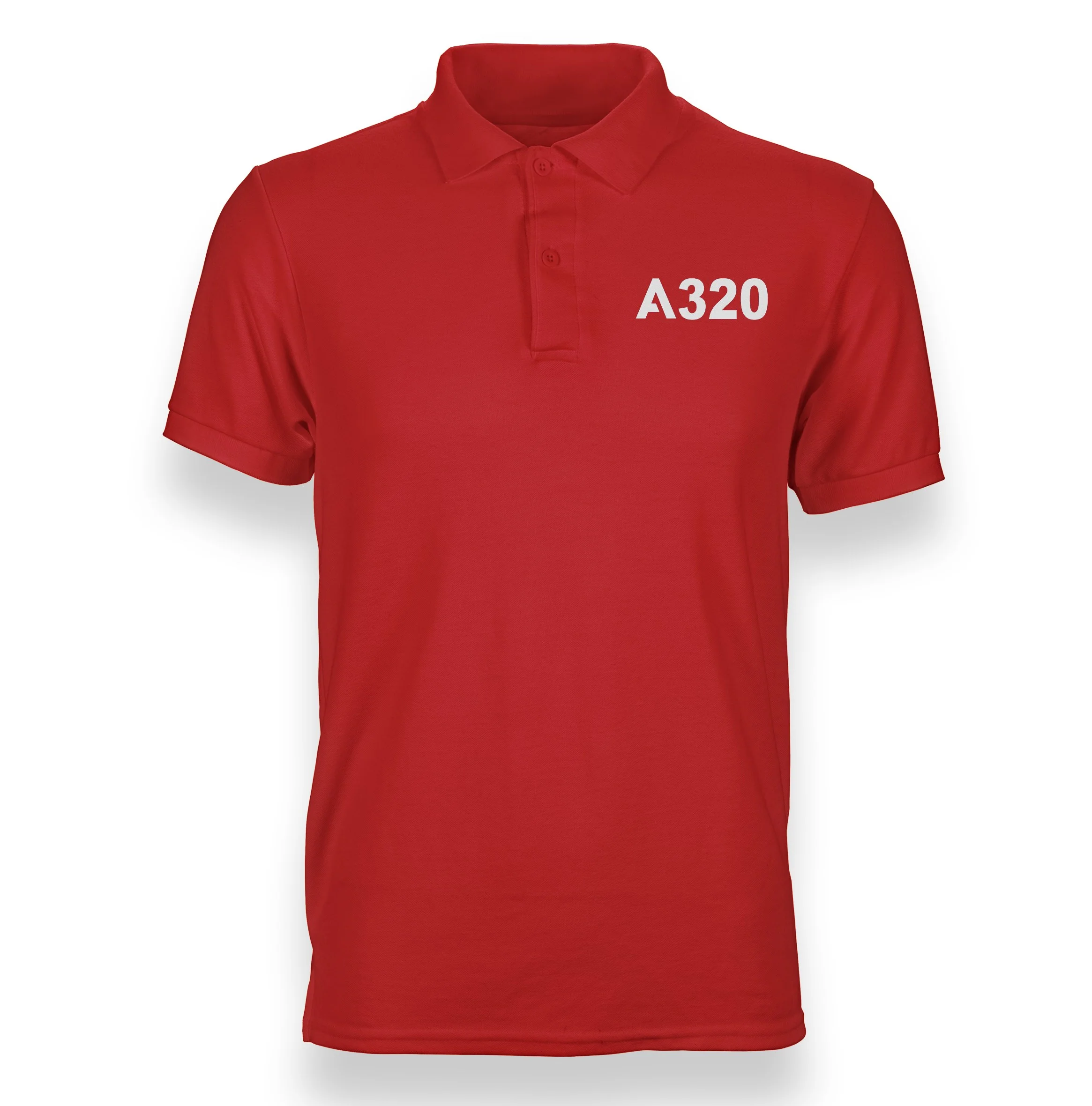 A320 Flat Text Designed "WOMEN" Polo T-Shirts - Image 18