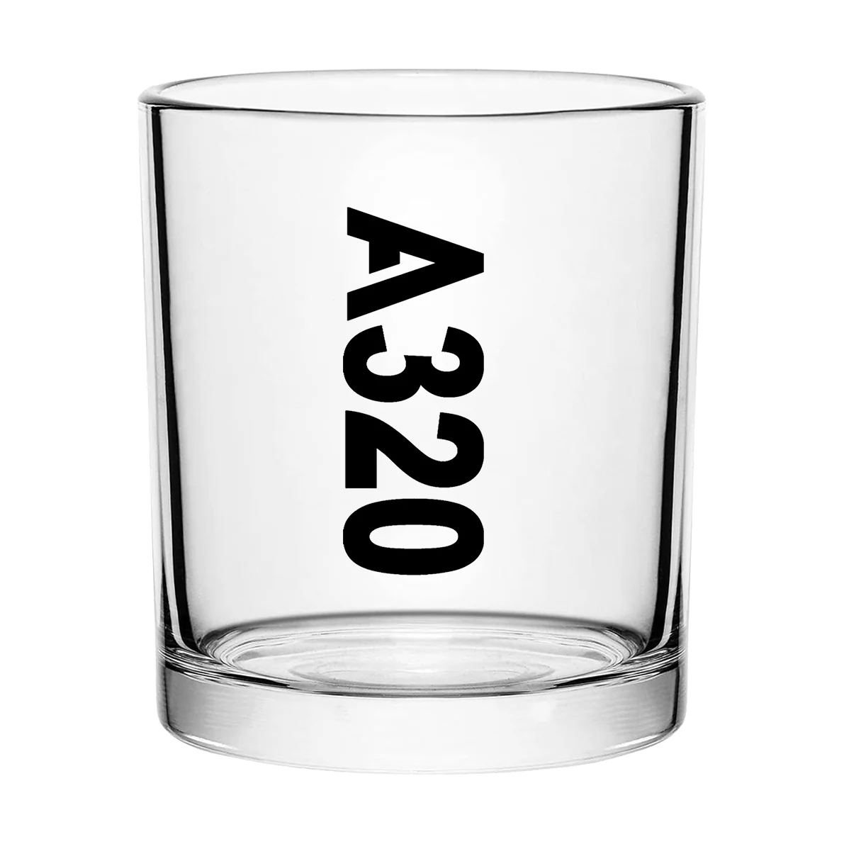 A320 Text Designed Special Whiskey Glasses - Image 2