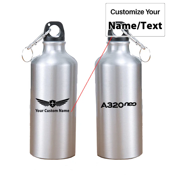 A320neo & Text Designed Thermoses