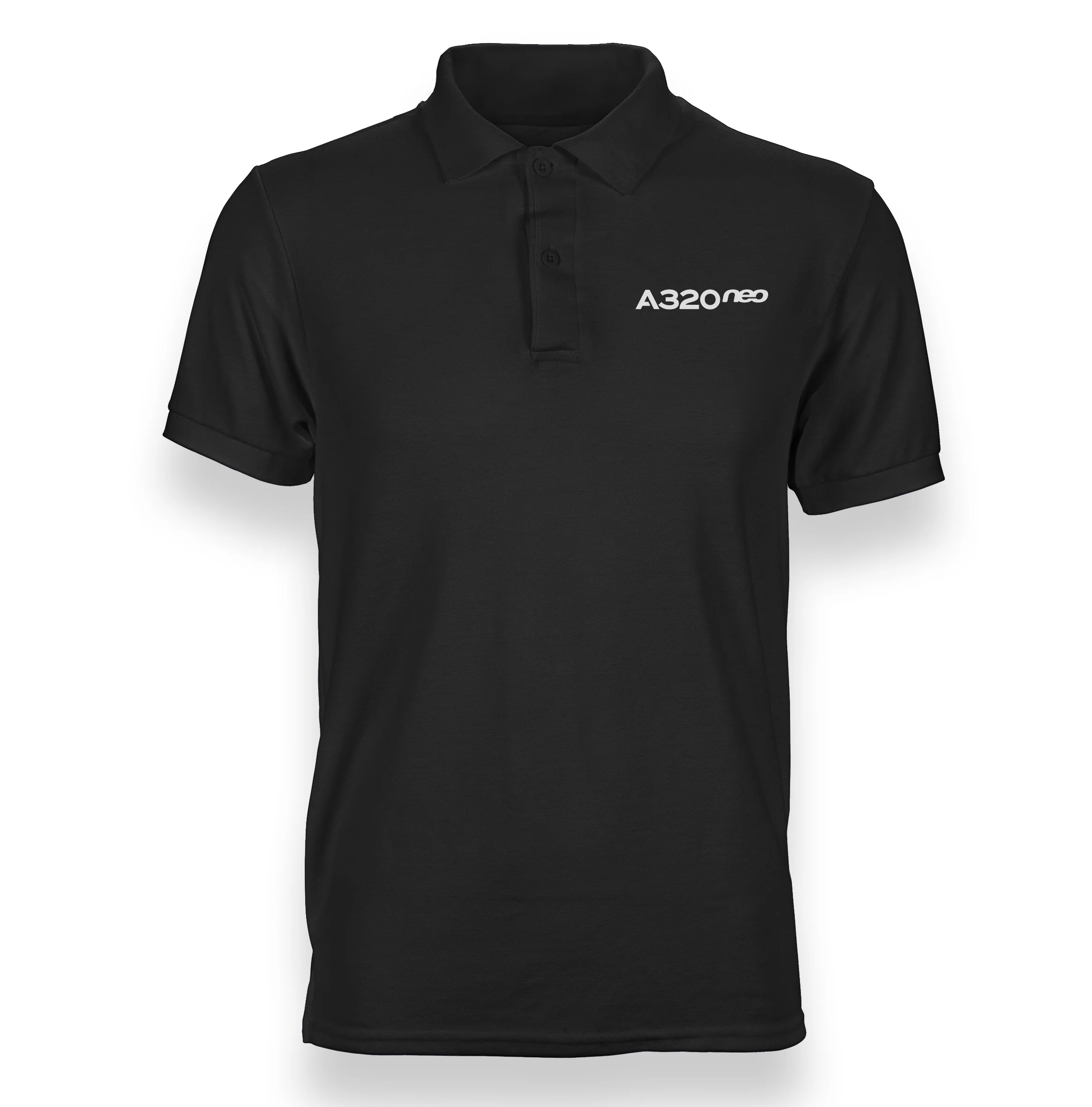 A320neo & Text Designed "WOMEN" Polo T-Shirts - Image 2