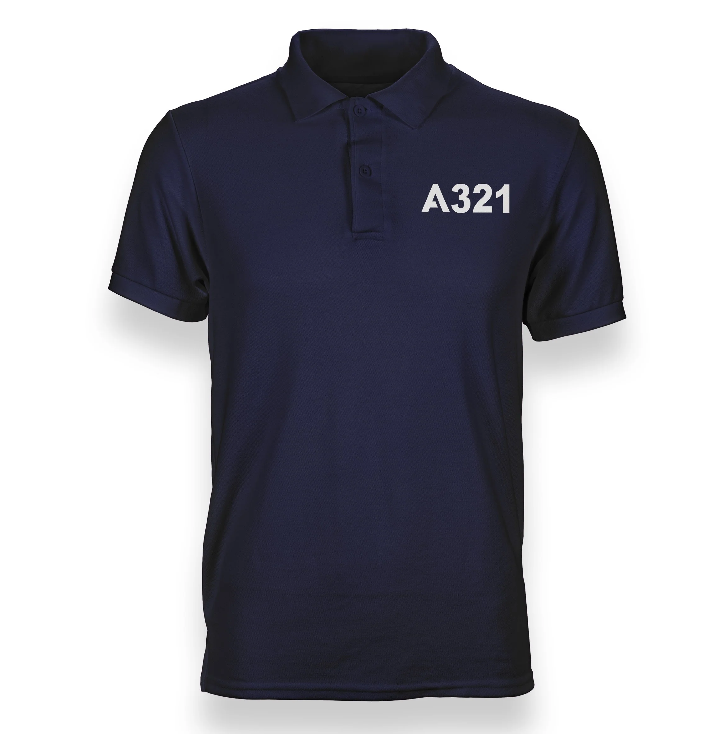 A321 Flat Text Designed "WOMEN" Polo T-Shirts - Image 14
