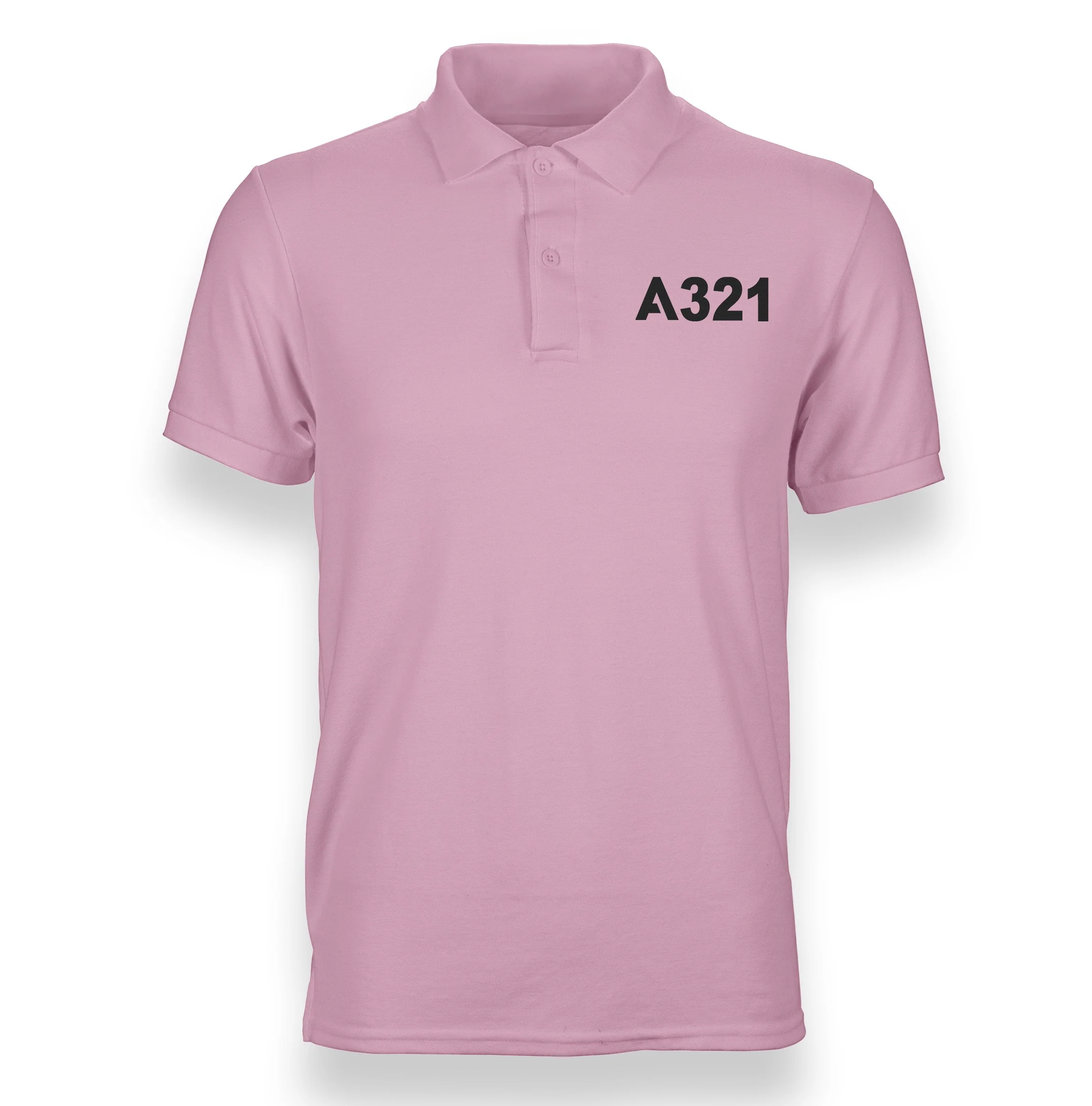 A321 Flat Text Designed "WOMEN" Polo T-Shirts - Image 22