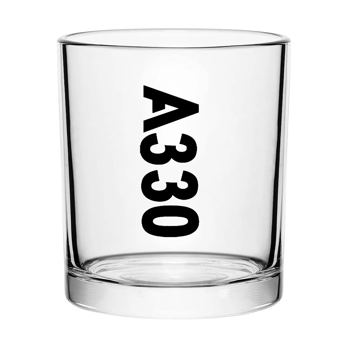 A330 Text Designed Special Whiskey Glasses - Image 2