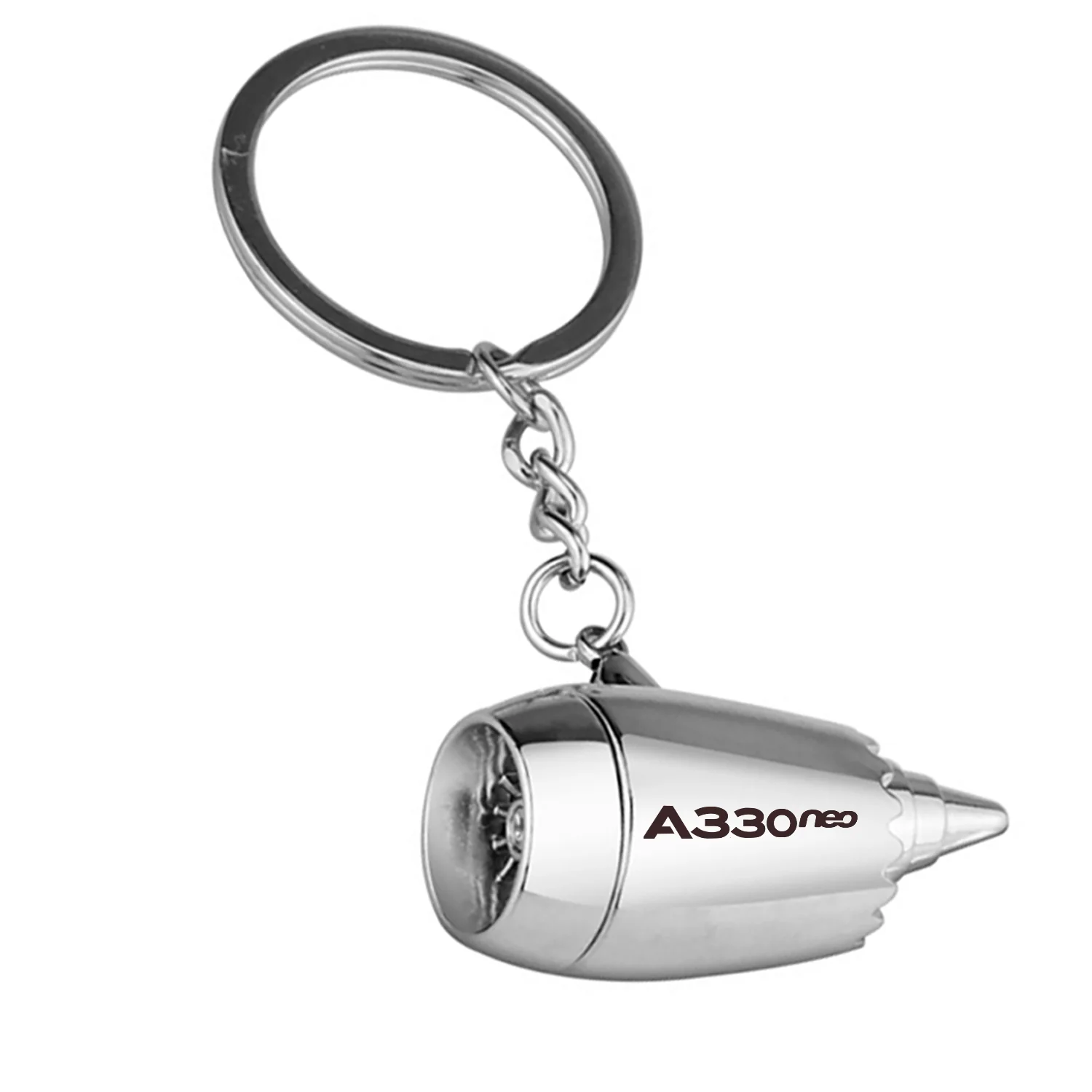 A330neo & Text Jet Engine Turbine Key Chains - Image 2