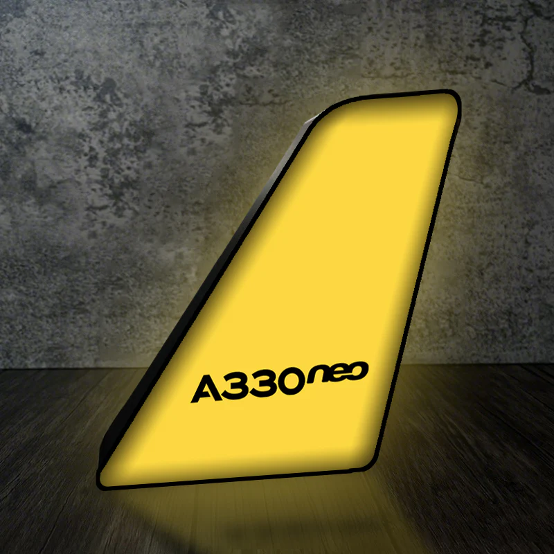A330neo & Text Designed Led Aircraft Tail & 3D Lamp - Image 3